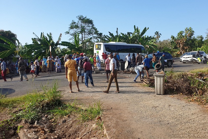 Mayotte : Un barrage à Bambo Est pour dénoncer les incivilités dans le village