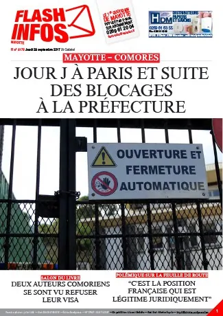 Jeudi 28 septembre 2017 Jeudi 28 septembre 2017