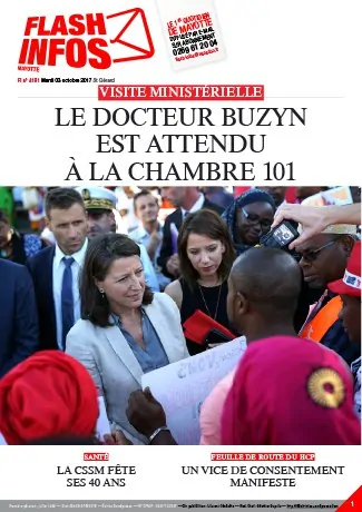 Mardi 3 octobre 2017