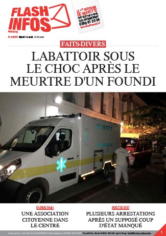 Mardi 14 août  2018