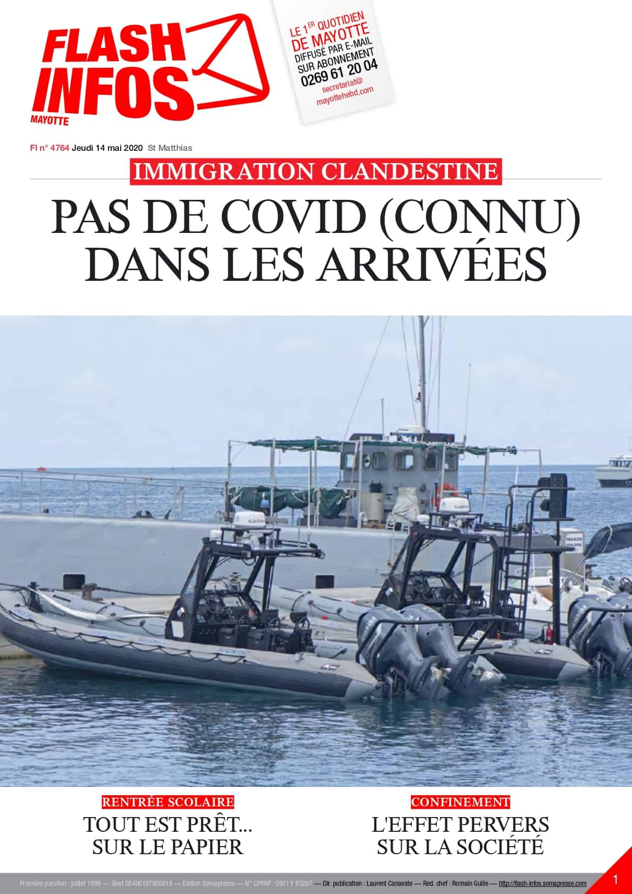 Jeudi 14 mai 2020