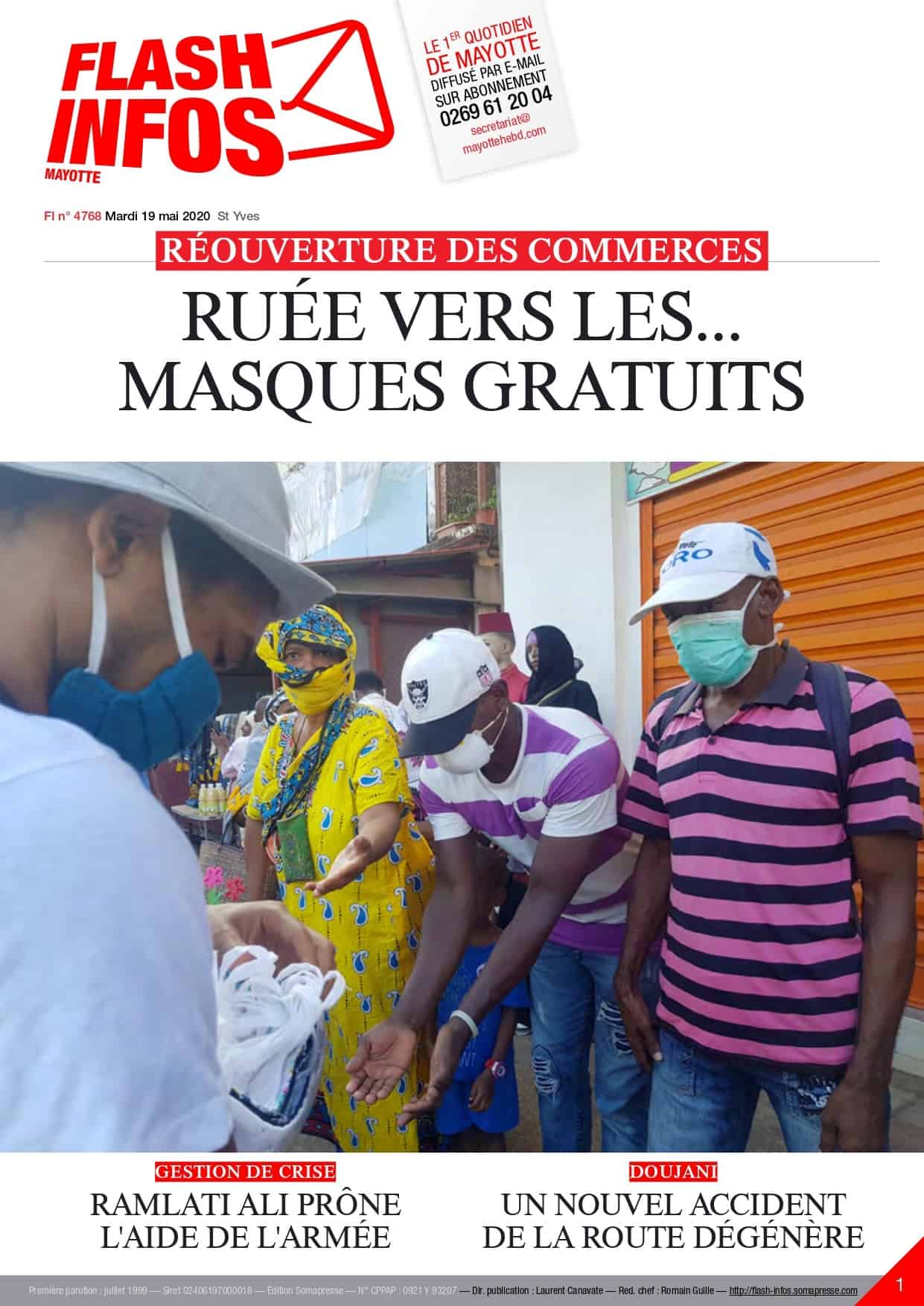 Mardi 19 mai 2020