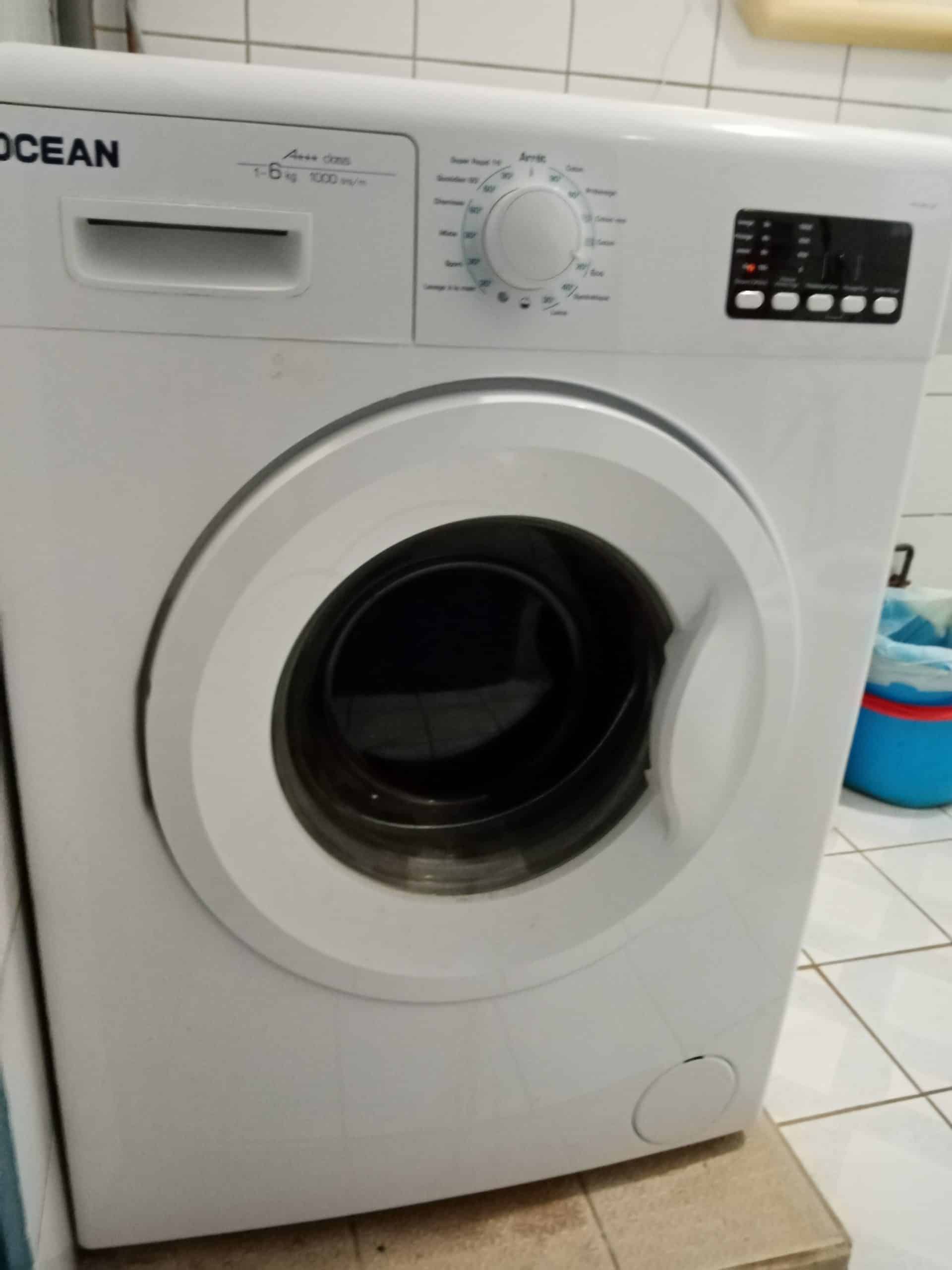 machine à laver parfait état