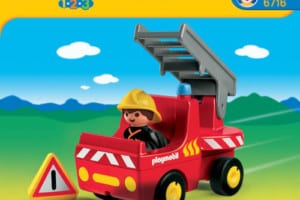 Camion pompier Playmobil 123