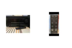 Enceintes et ampli tuner