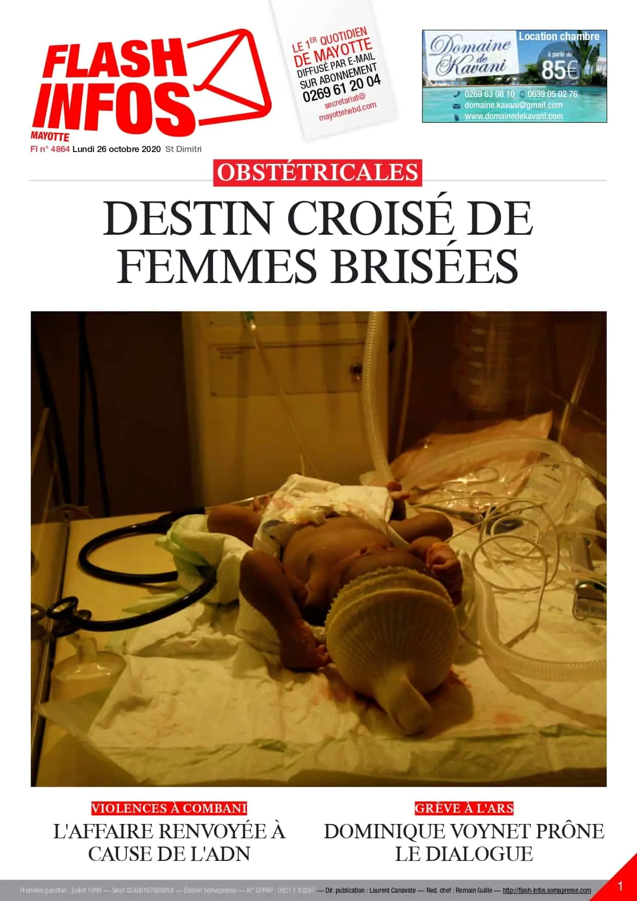 Lundi 26 octobre 2020