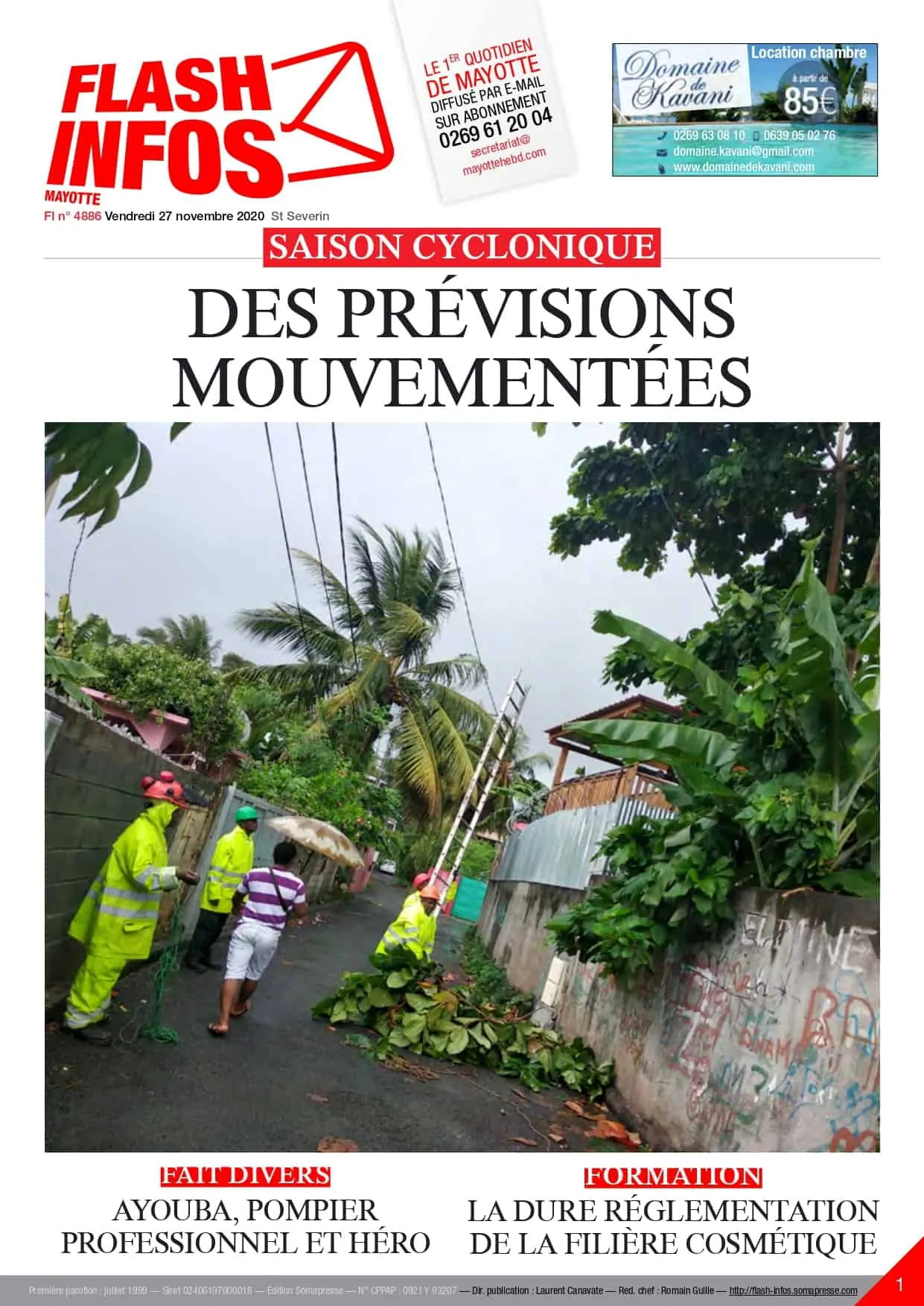 Vendredi 27 novembre 2020