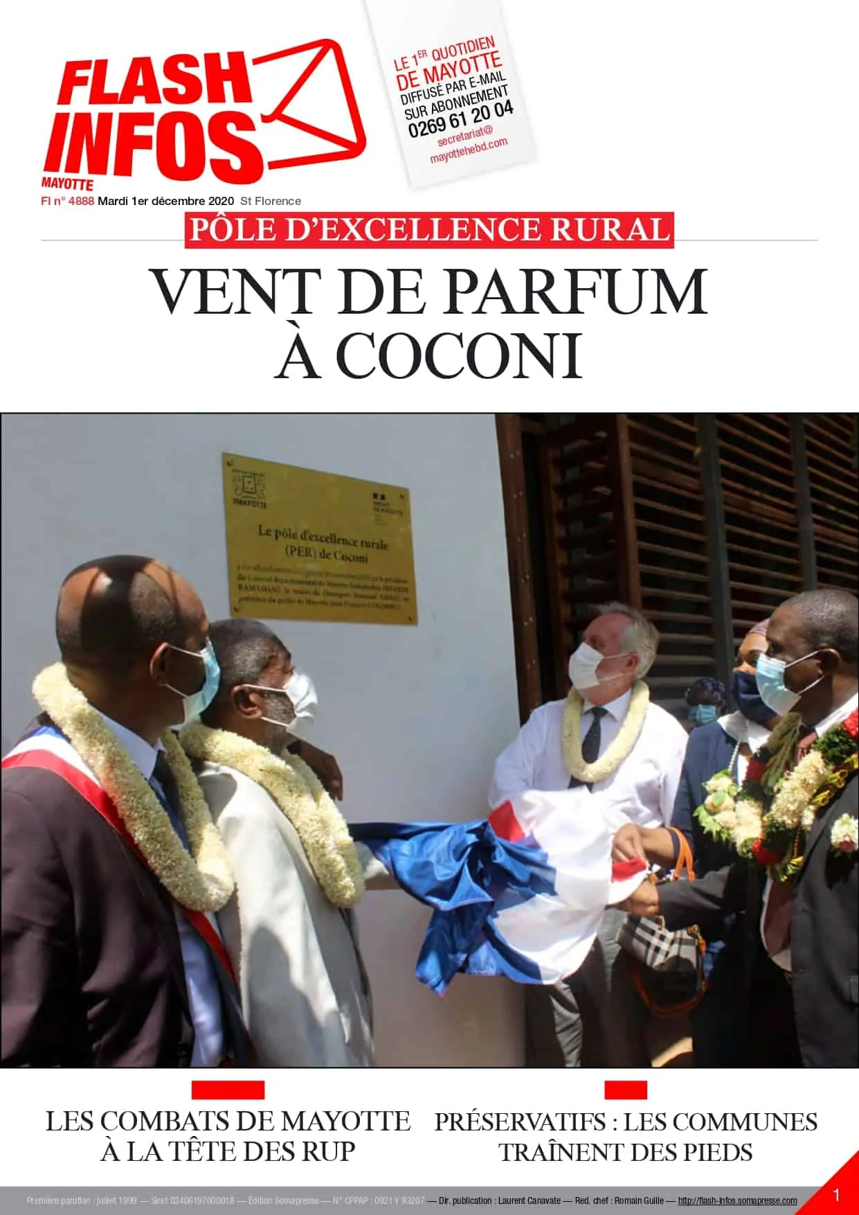 Mardi 1er décembre 2020