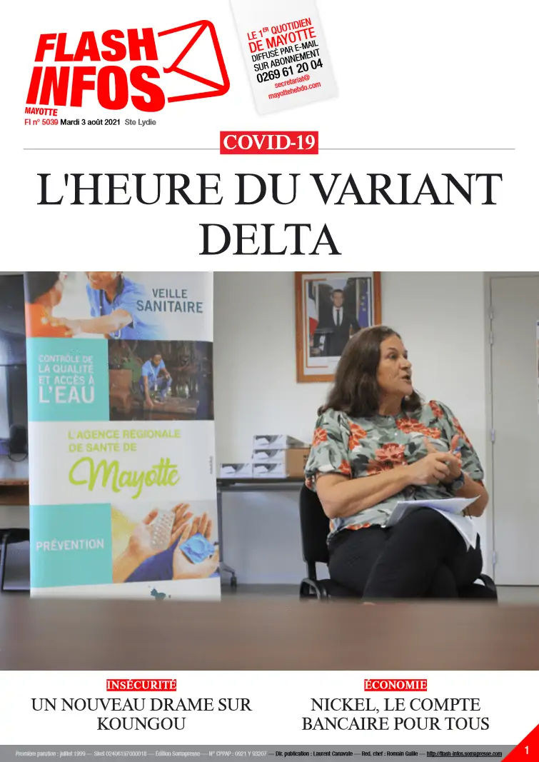 Mardi 3 août 2021
