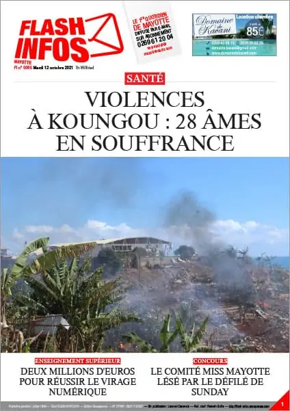 Mardi 12 octobre 2021