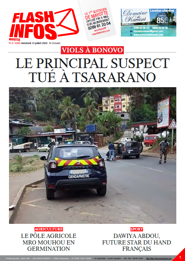 Vendredi 15 juillet 2022