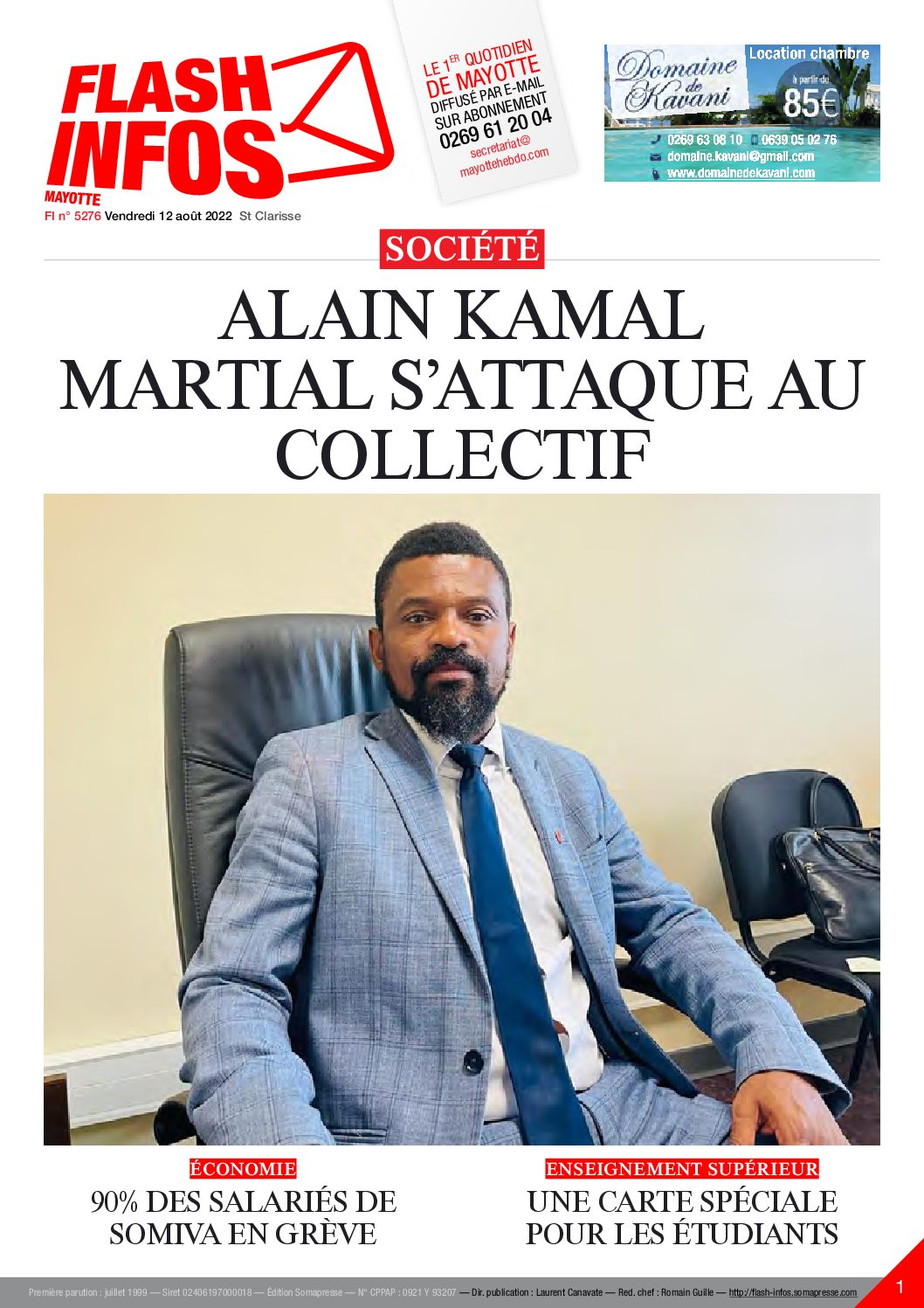 Vendredi 12 août 2022