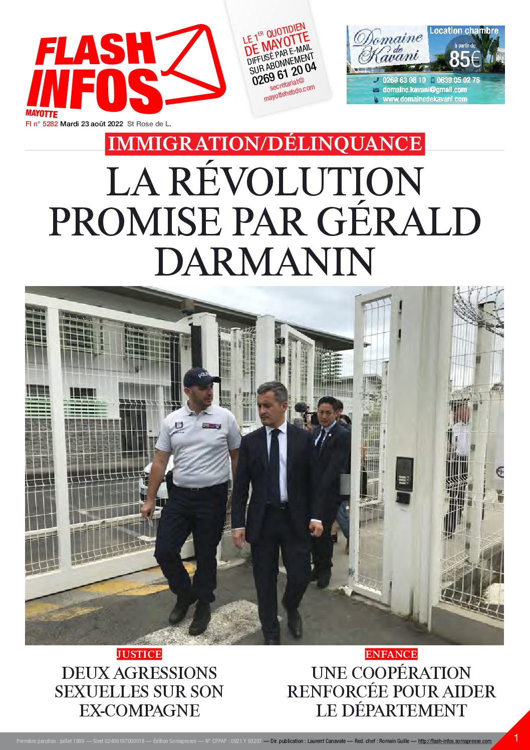 Mardi 23 août 2022