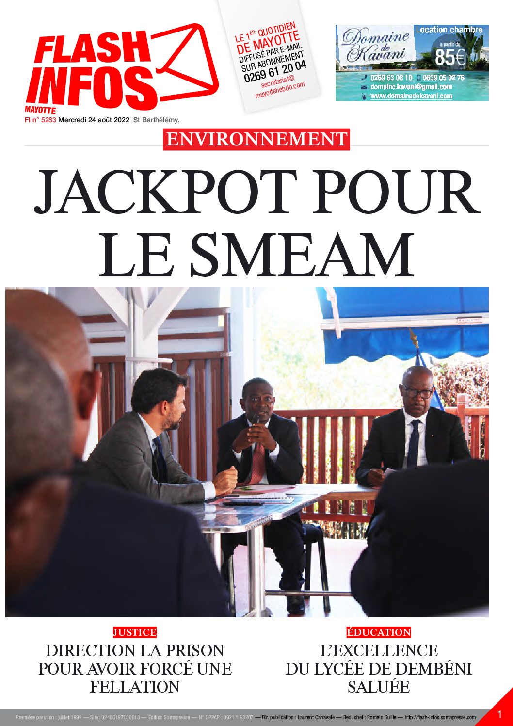 Mercredi 24 août 2022