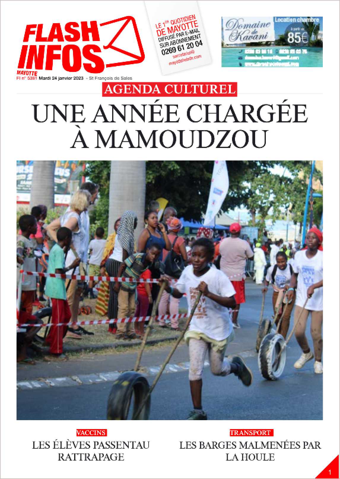 Mardi 24 janvier 2023