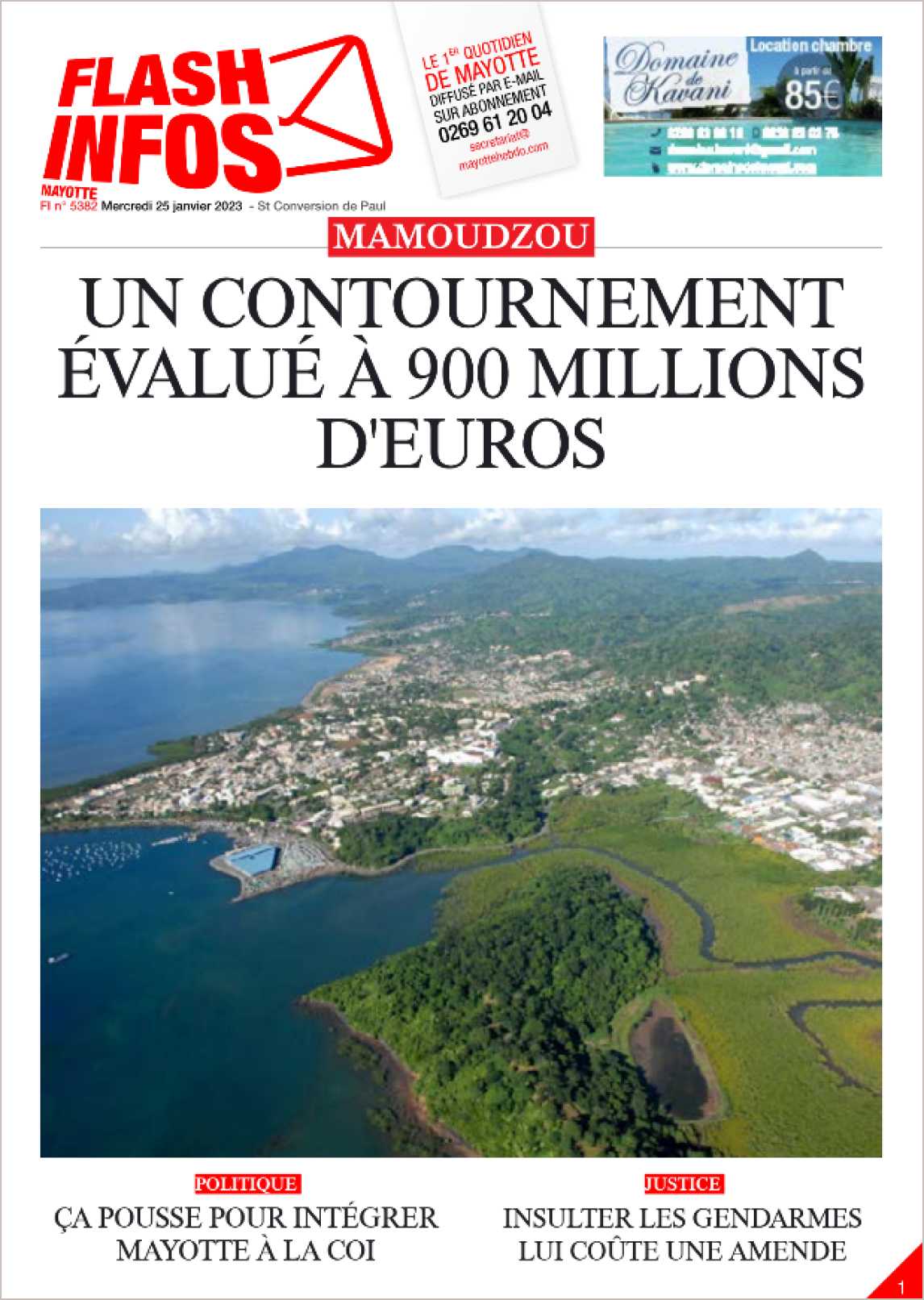 Mercredi 25 janvier 2023