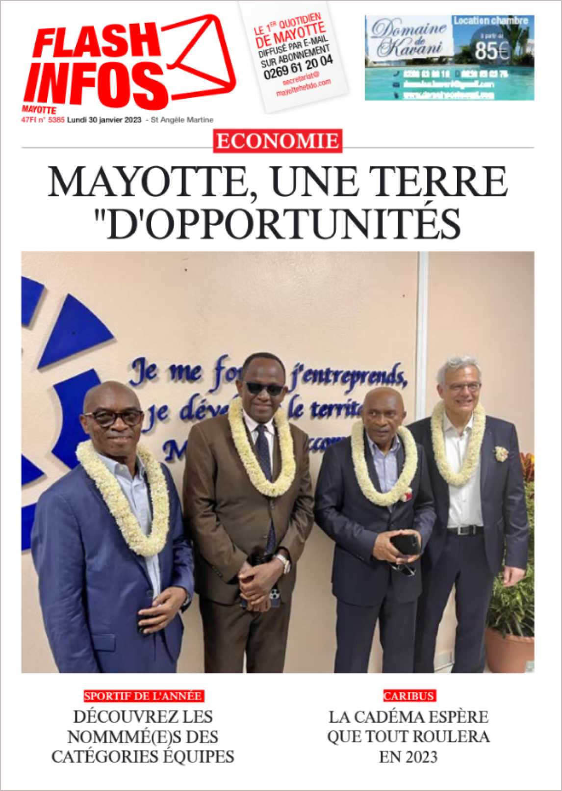 Lundi 30 janvier 2023