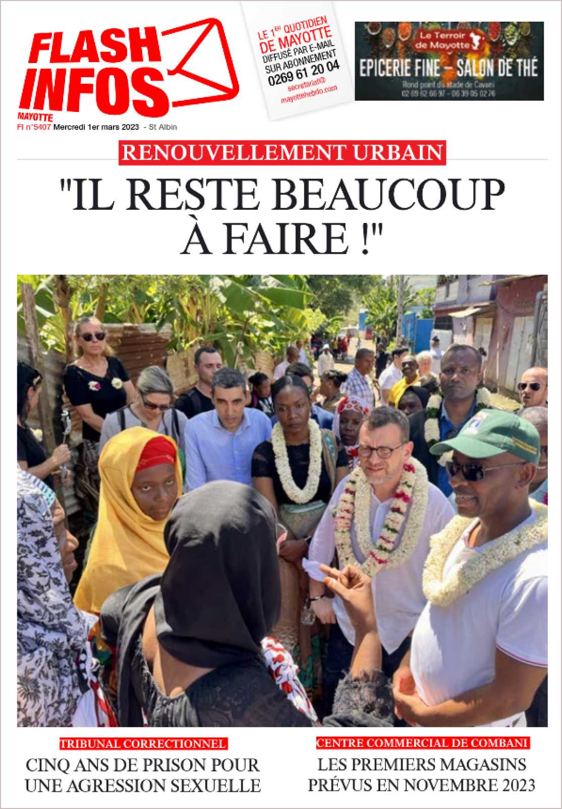 Mercredi 01 Mars 2023