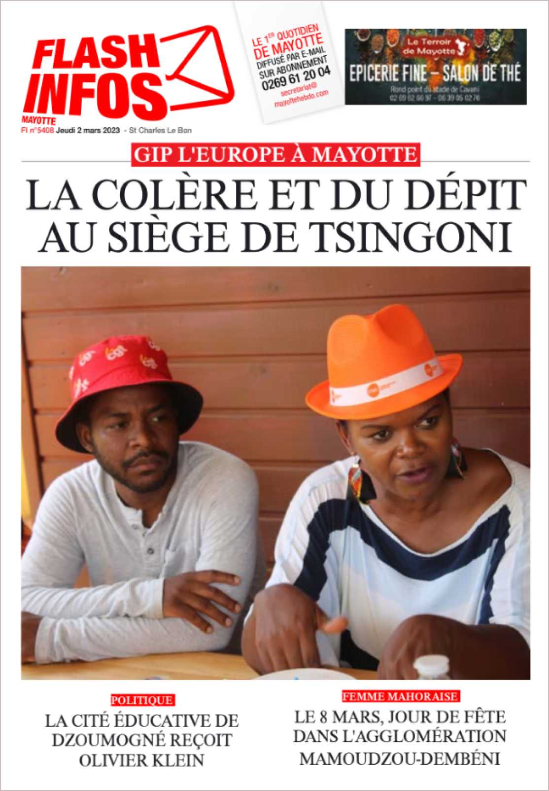 Jeudi 02 mars 2023