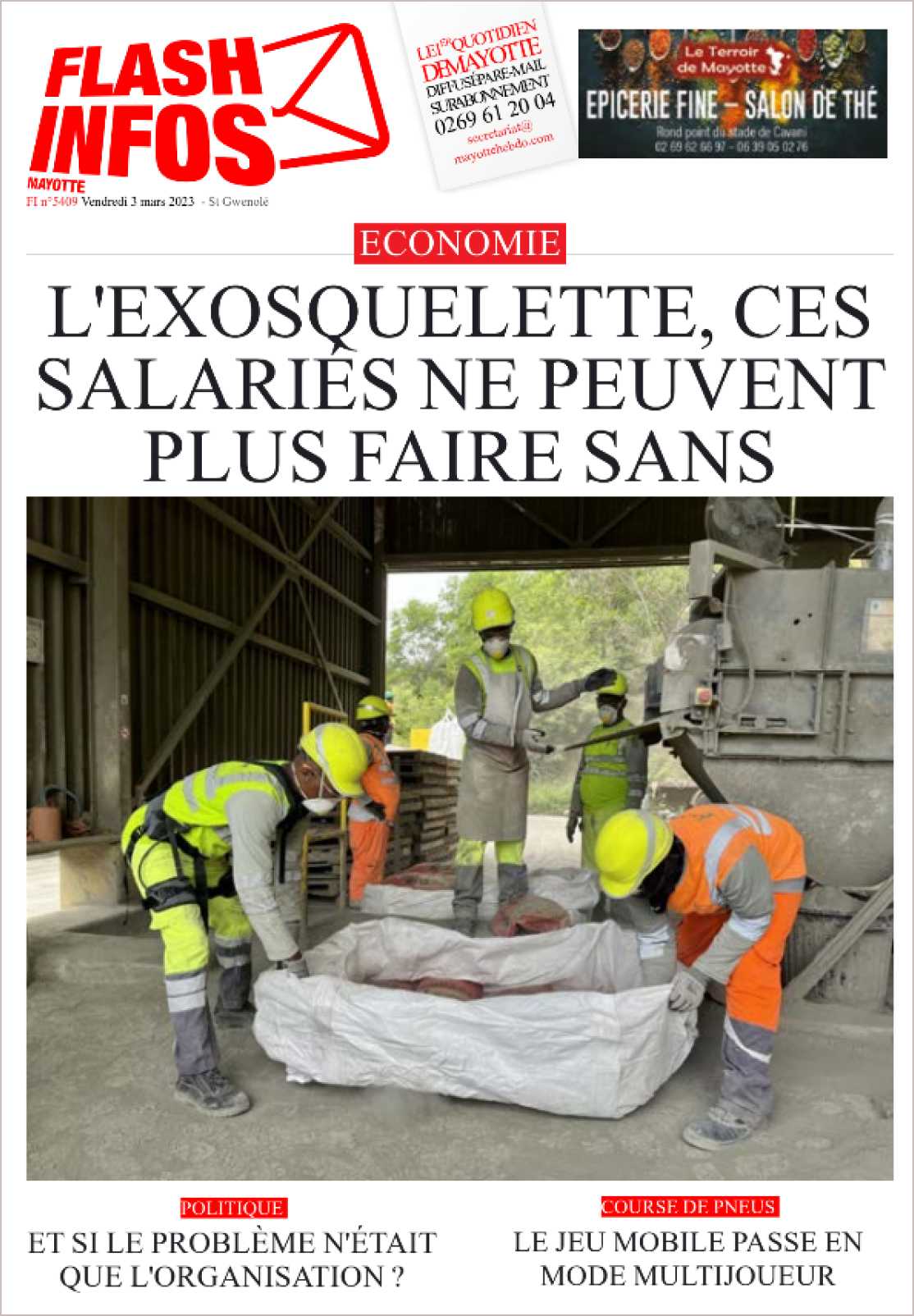 Vendredi 03 mars 2023