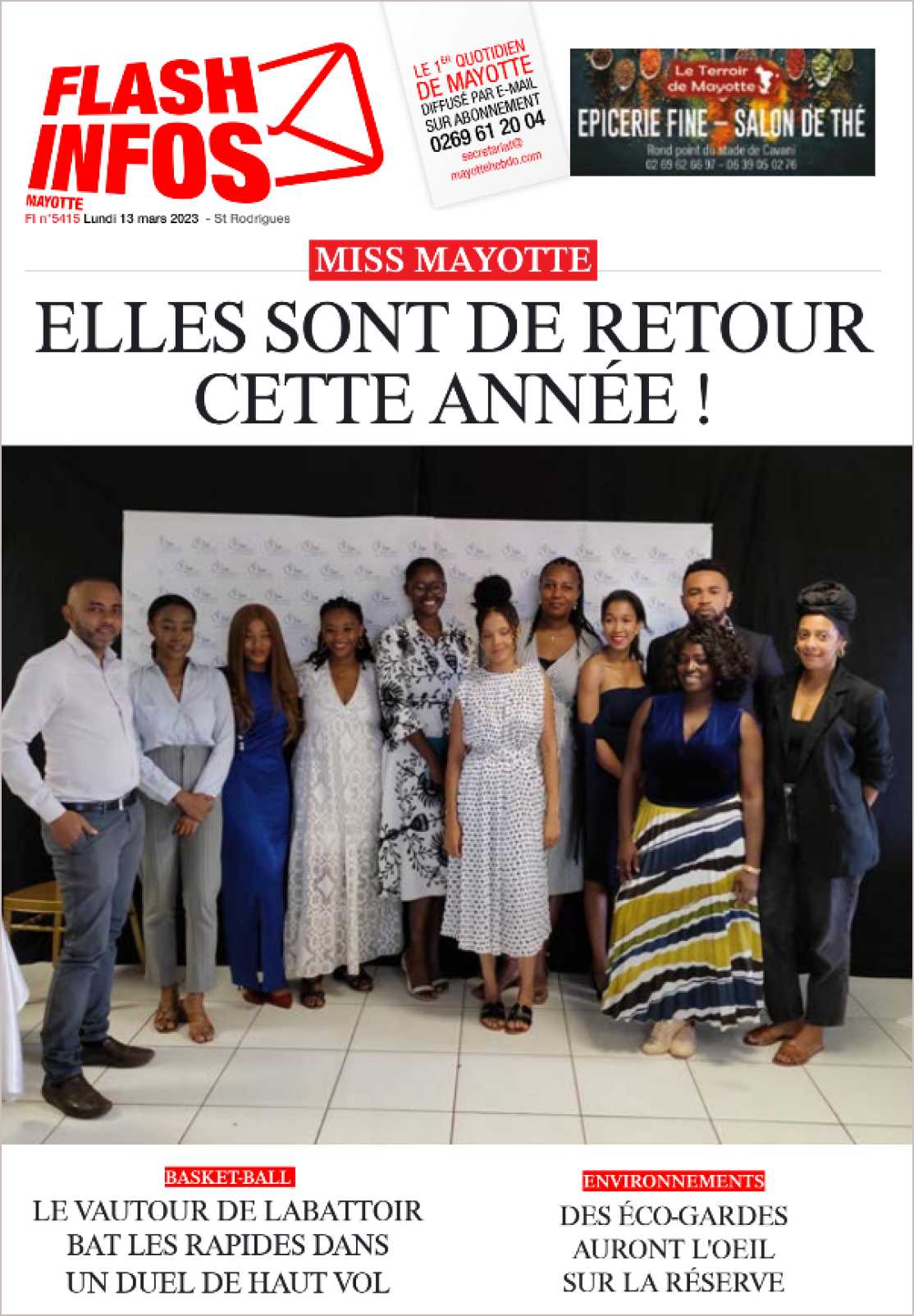 Lundi 13 mars 2023