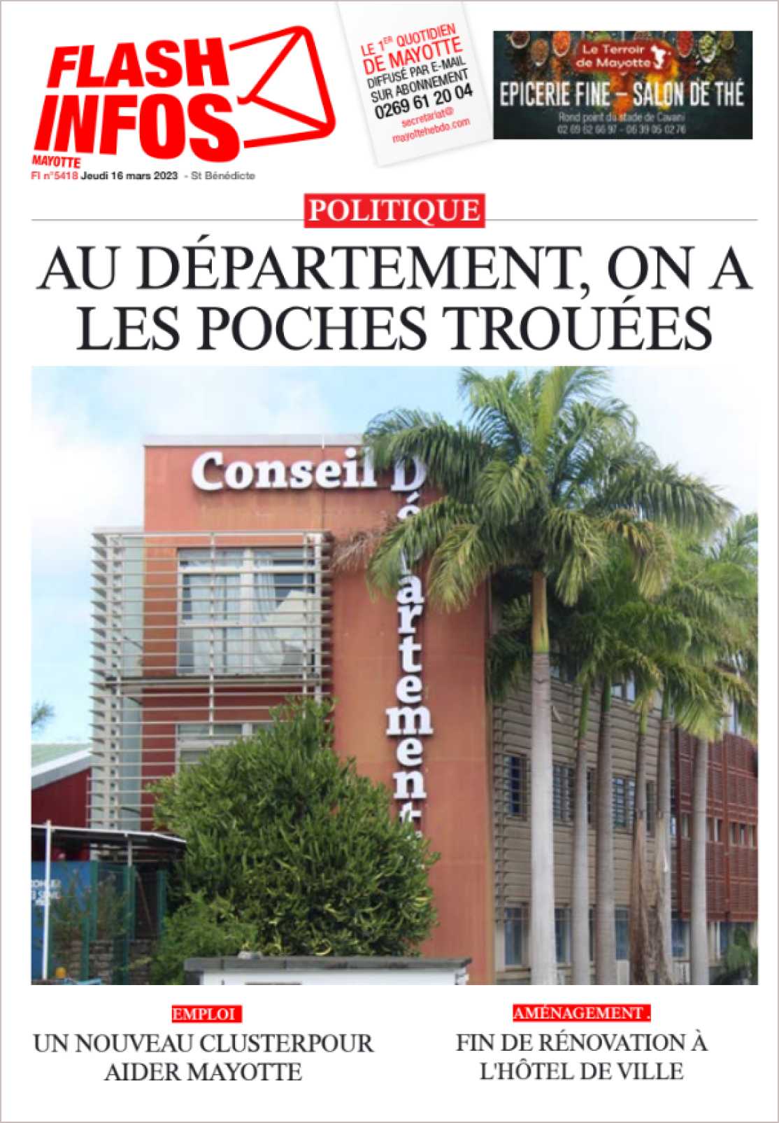 Jeudi 16 mars 2023