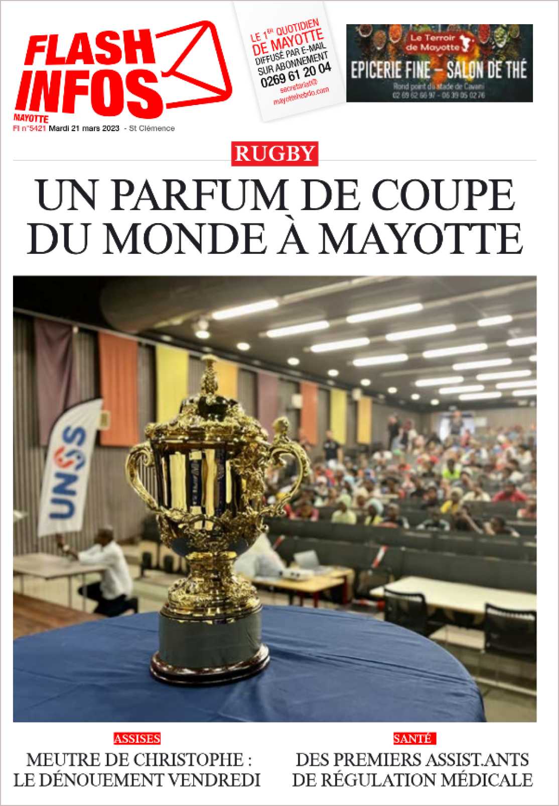 Mardi 21 mars 2023