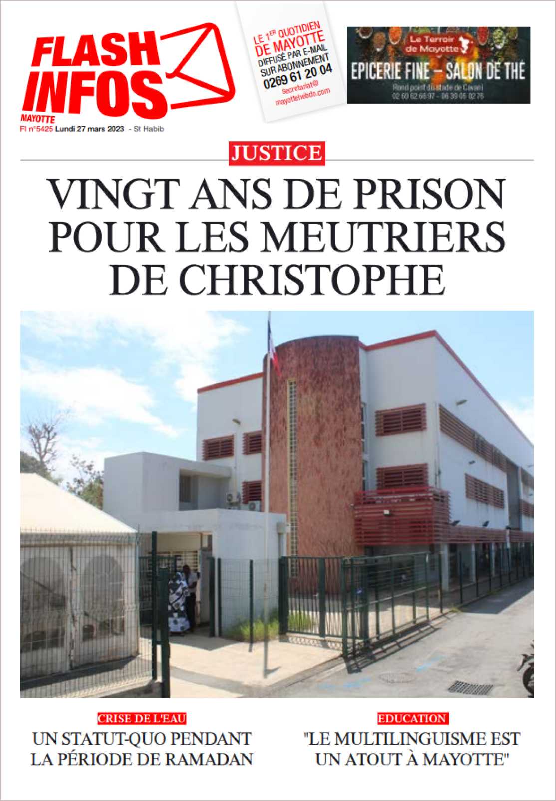 Lundi 27 mars 2023