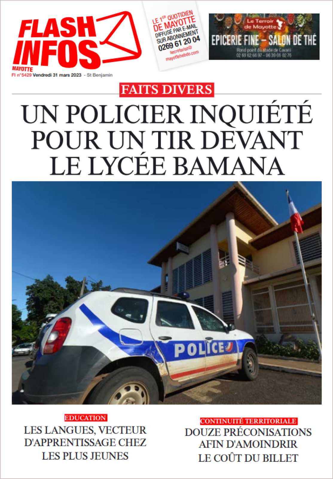 Vendredi 31 Mars 2023