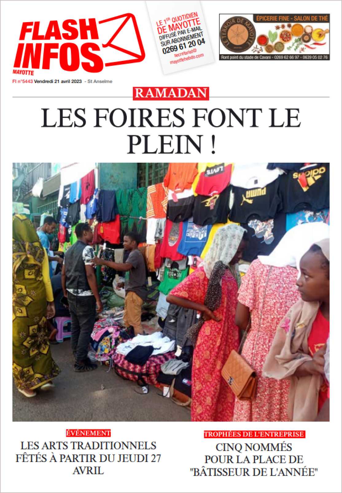 Vendredi 21 avril 2023