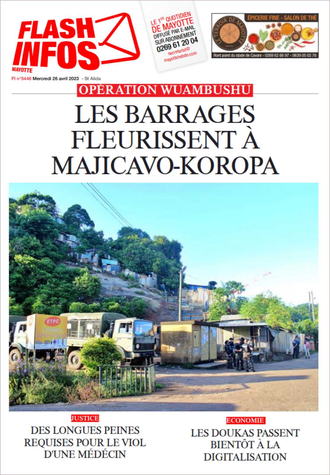Mercredi 26 avril 2023