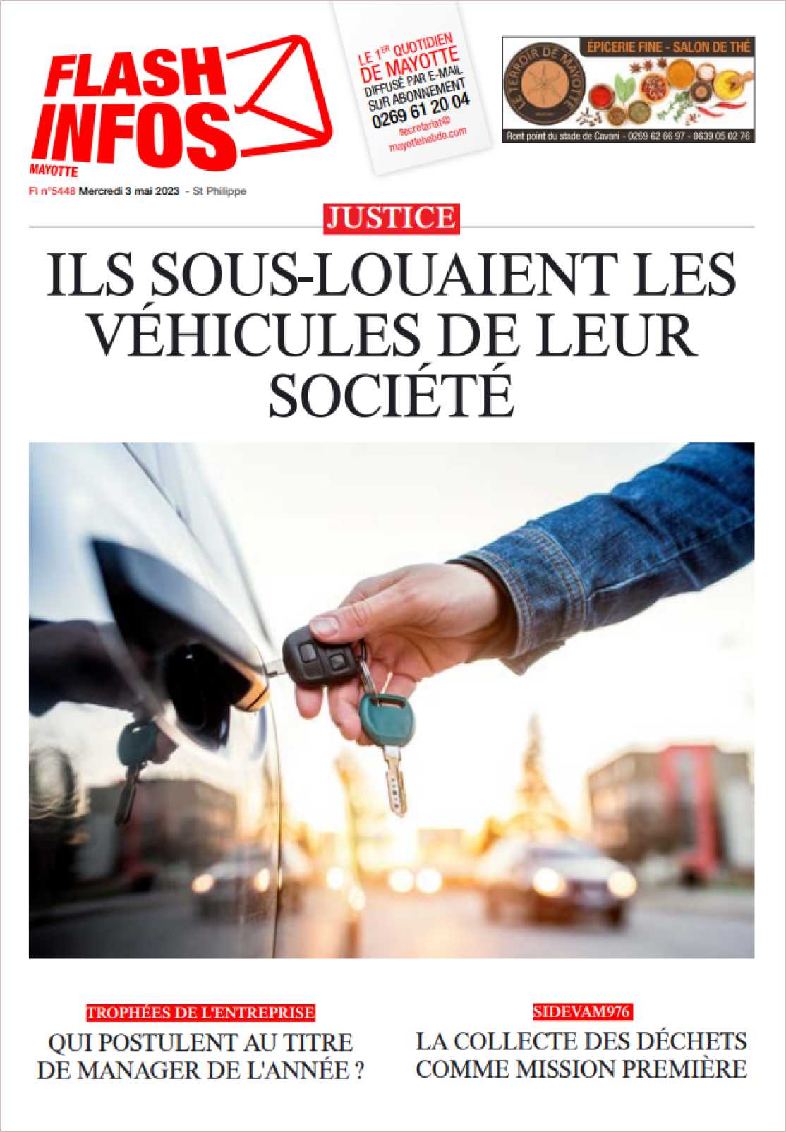 Mercredi 03 mai 2023