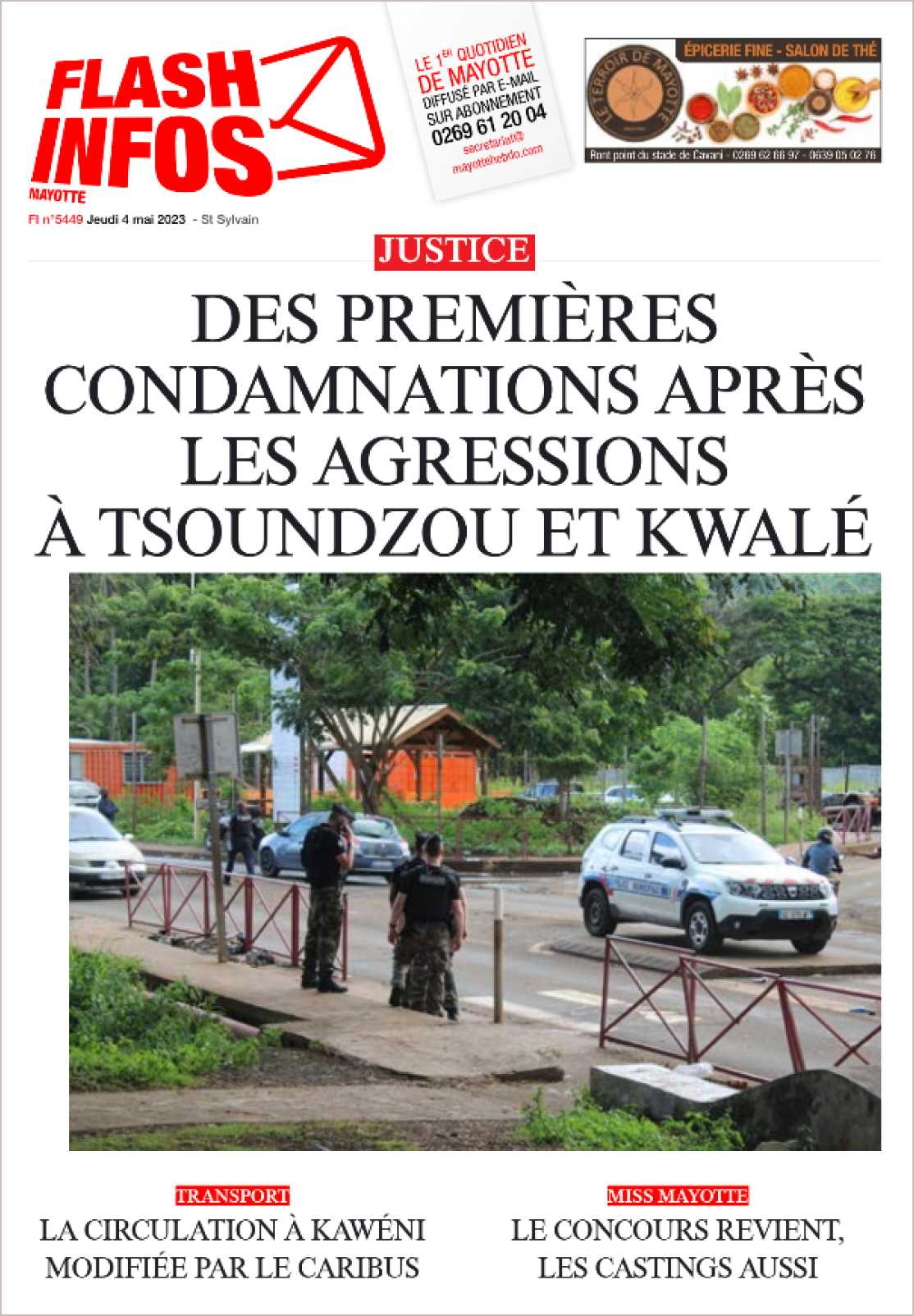 Jeudi 4 mai 2023