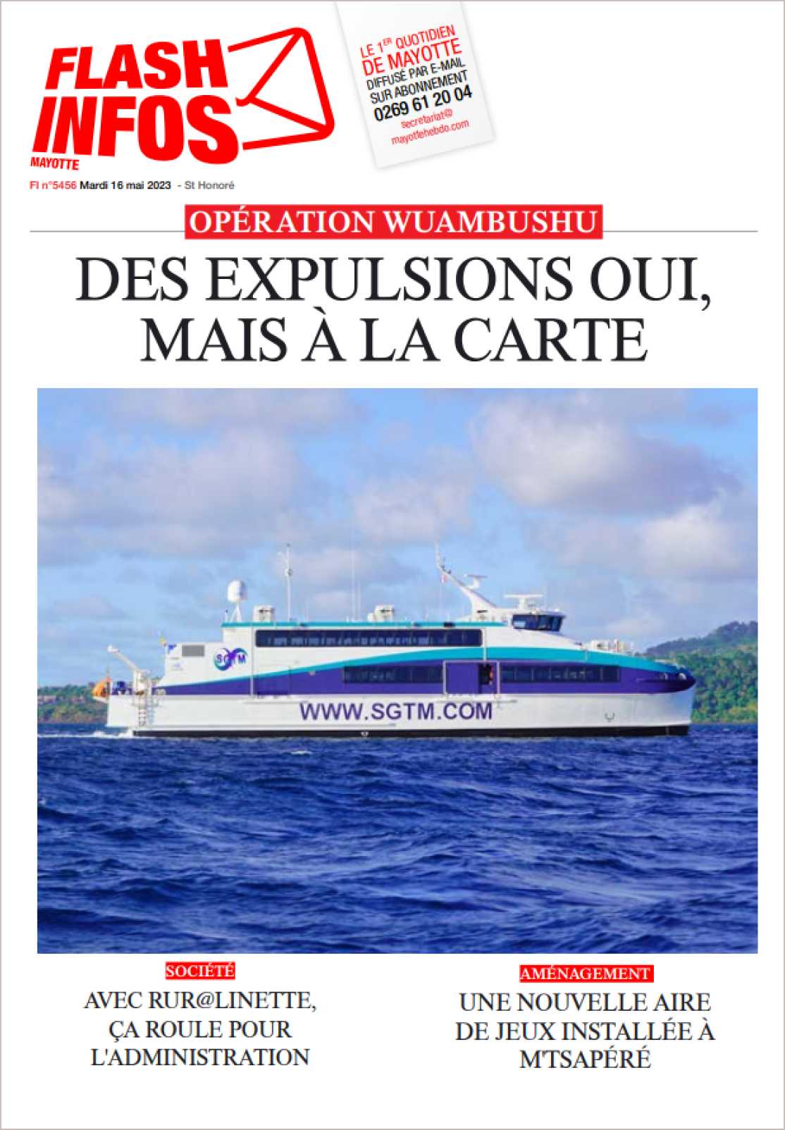 Mardi 16 Mai 2023