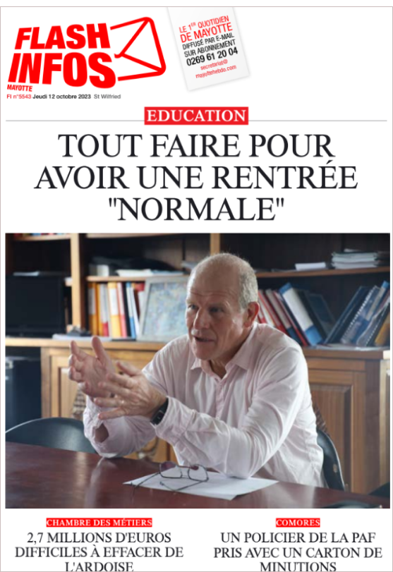 Jeudi 12 octobre 2023