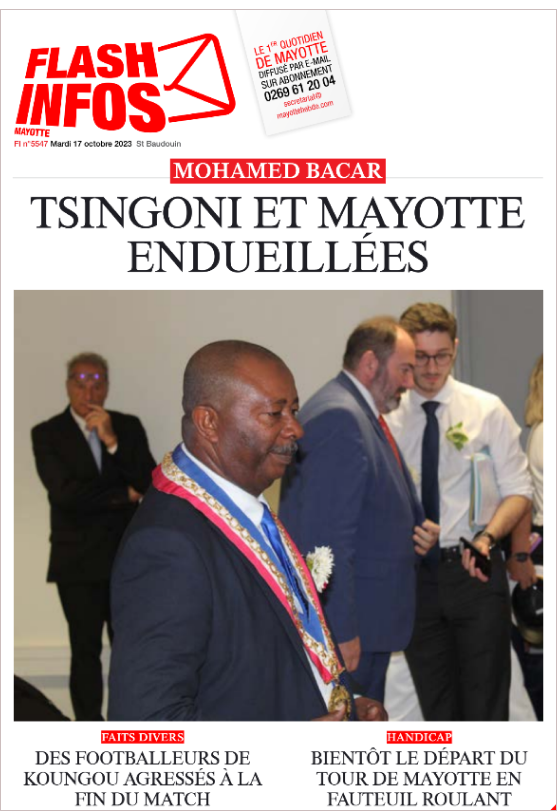 Mardi 17 octobre 2023