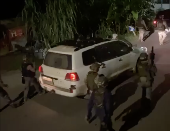 Un habitant de M’ramadoudou a filmé le passage des gendarmes dans son village dimanche soir.
