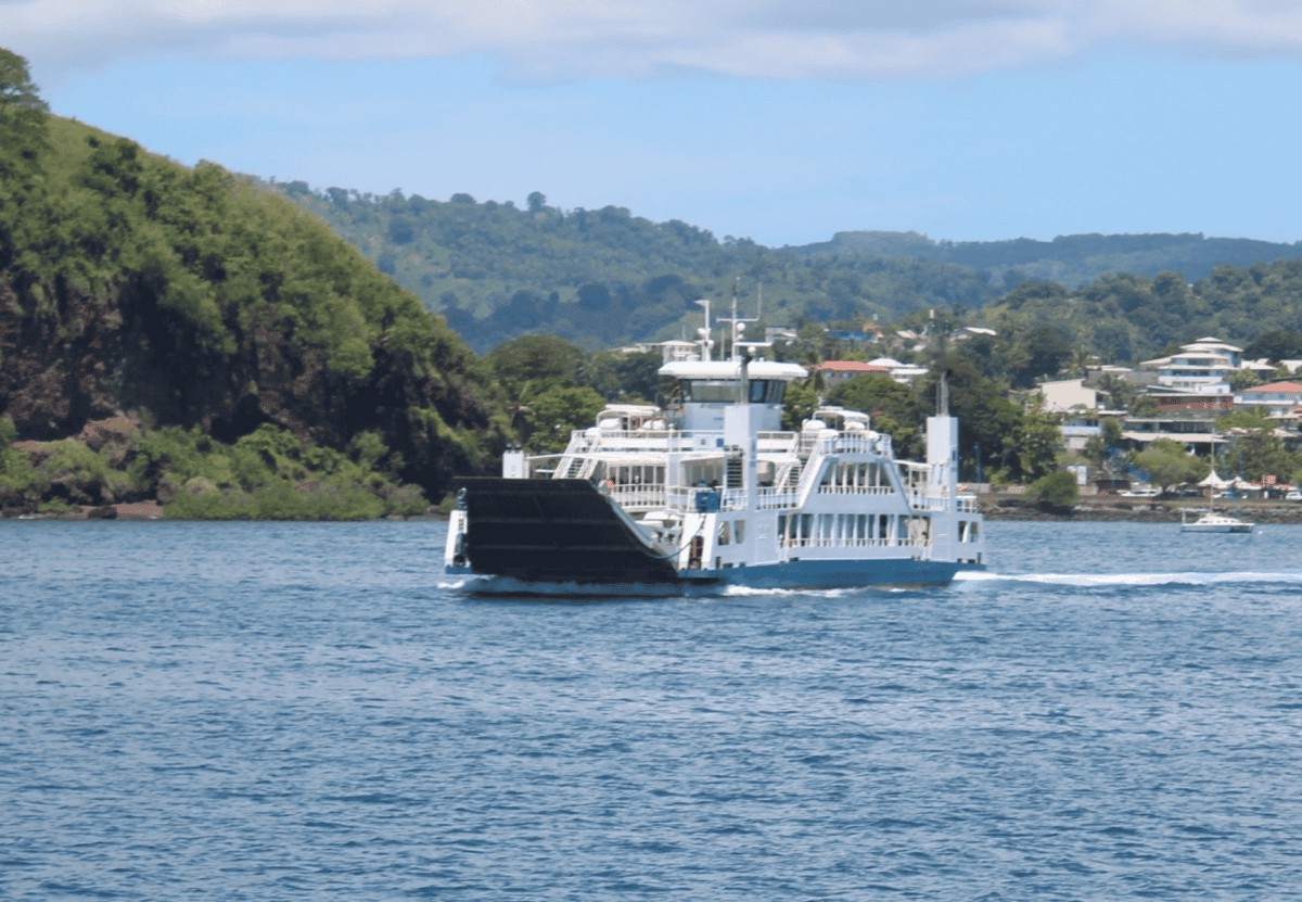 La barge "Le Polé" a repris les traversées