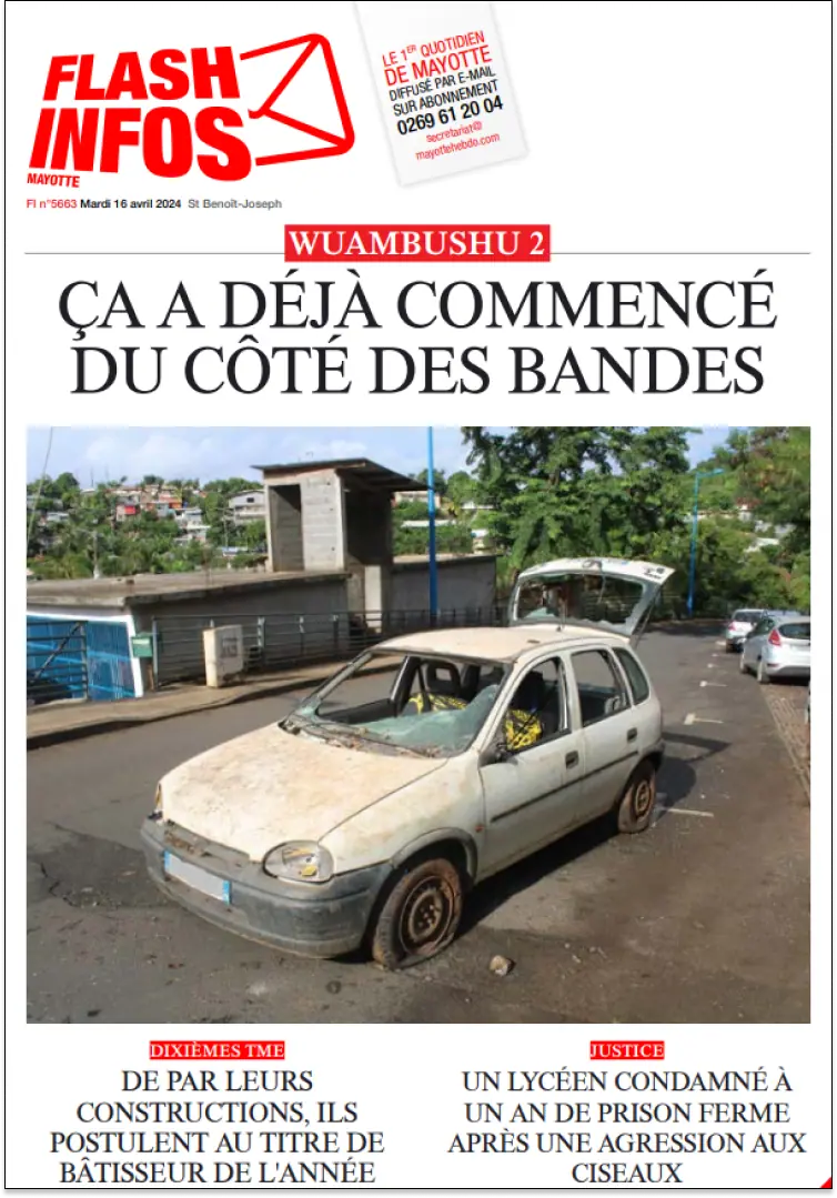 Mardi 16 avril 2024