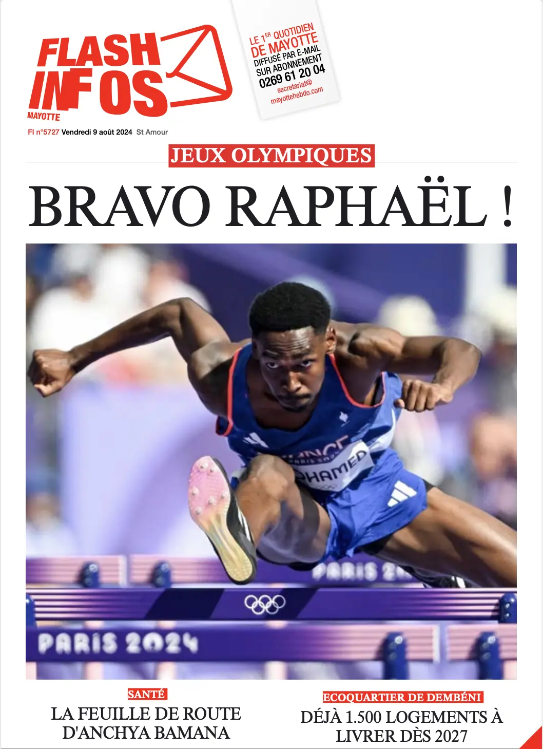 Vendredi 9 août 2024