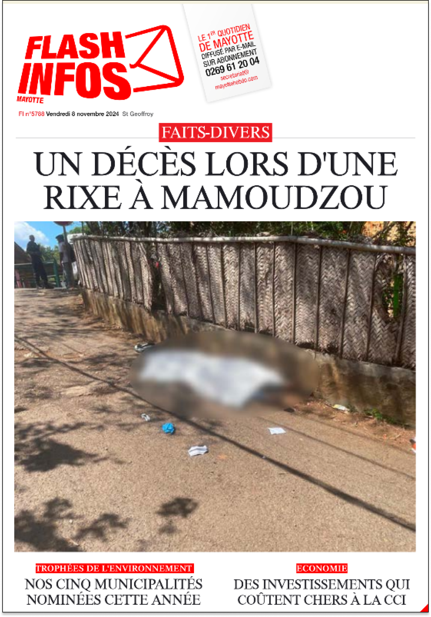 Vendredi 8 novembre 2024
