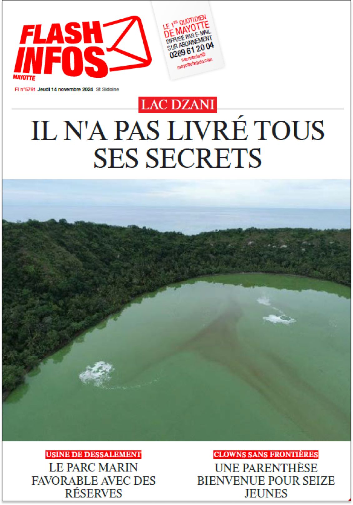 Jeudi 14 novembre 2024