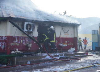Une école maternelle de Kawéni victime d’un incendie