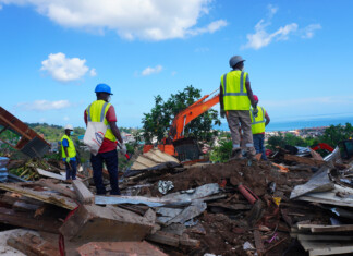 Le quartier de Mavadzani commence à disparaître sous les pelleteuses