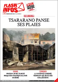 Flash infos Mayotte du vendredi 2 février 2024 Flash infos Mayotte du vendredi 2 février 2024