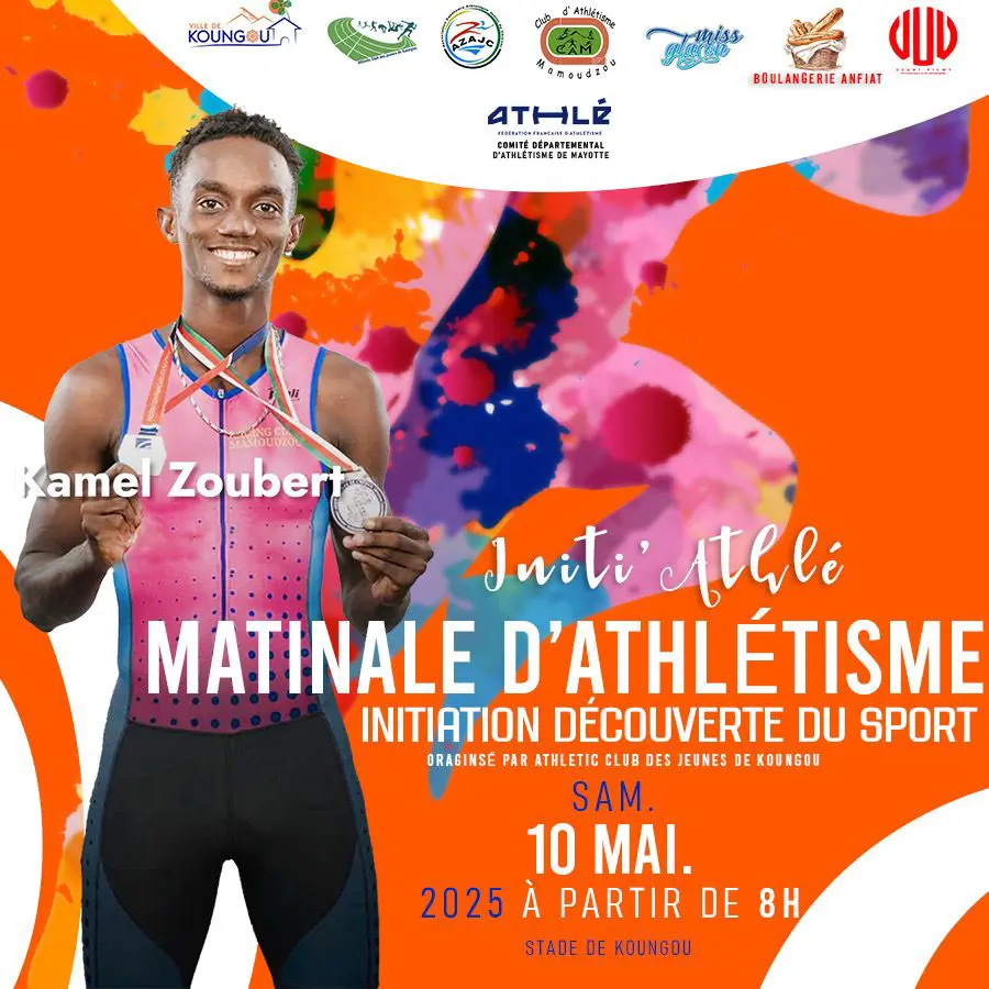 Une matinée d'initiation à l'athlétisme le 1er mai à Koungou