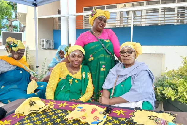 Zangoma expose ses artistes dans les rues de Mamoudzou après Chido