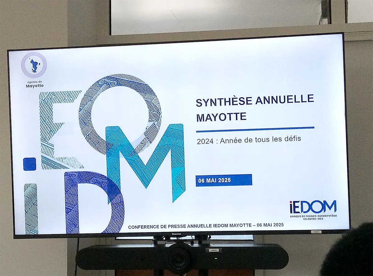 “2024 fut pour Mayotte une année de défis” estime la directrice de l’IEDOM