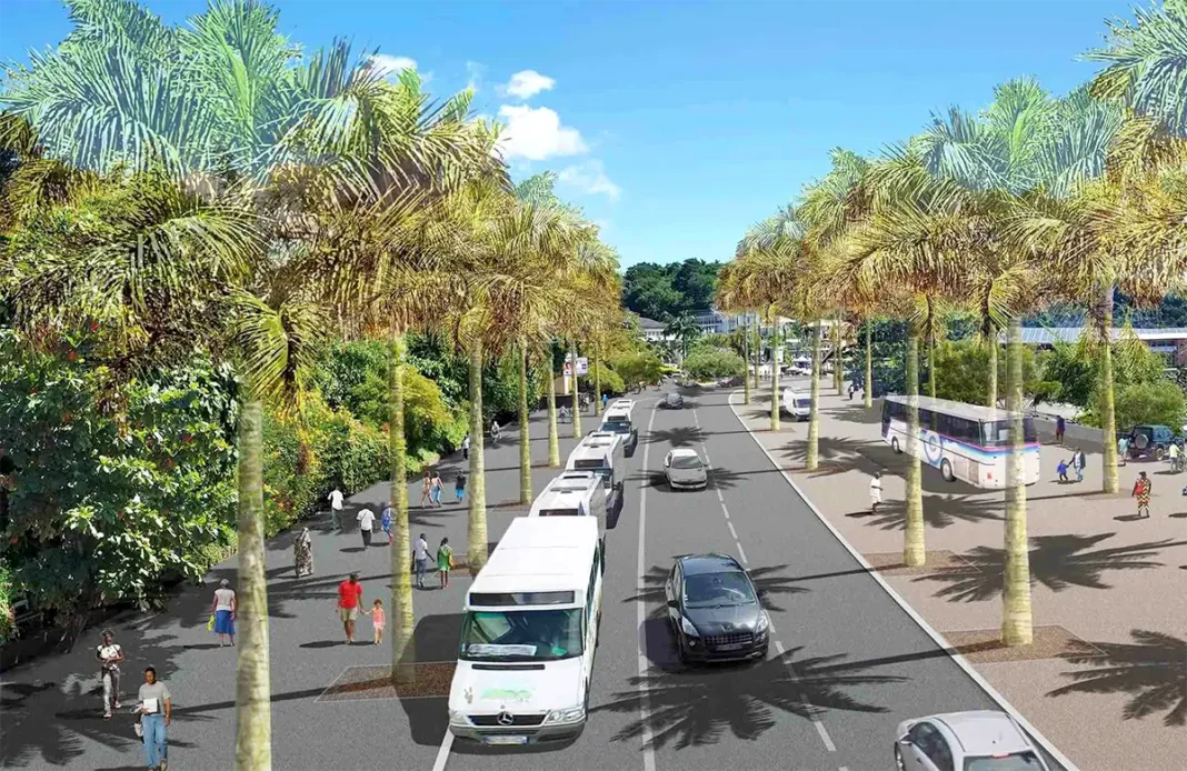 Caribus : premières circulations test à Passamainty dans le cadre de la phase Sud