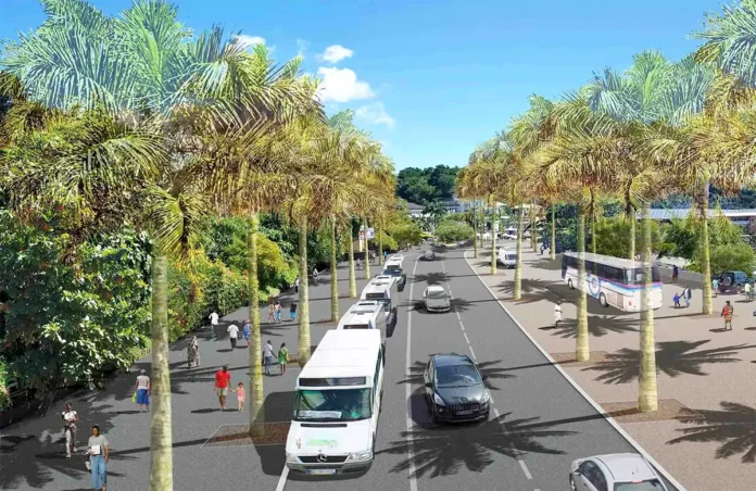 Caribus : premières circulations test à Passamainty dans le cadre de la phase Sud